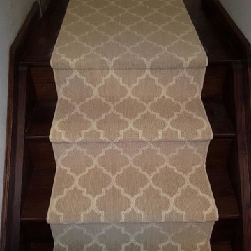 Traditional Custom Stair Runner in Aurora East Village