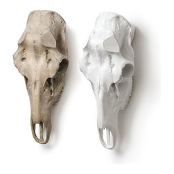 Faux Elk Skull for Wall - Decorative Objects And Figurines