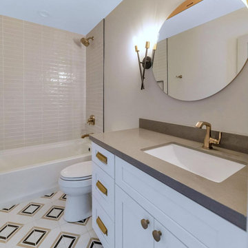 Luxury His and Hers Bathroom Makeover in Newport Beach, CA