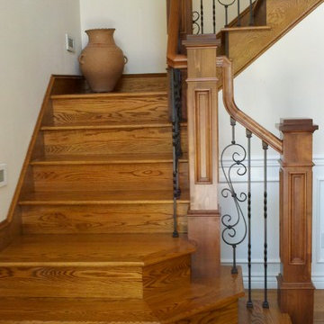 Bottom floor landing