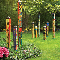 Art Poles by Studio M - Garden Statues And Yard Art