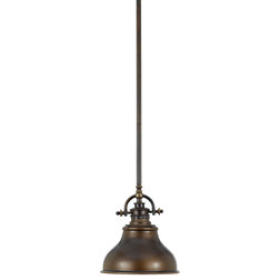 Rustic Kitchen Island Lighting by Quoizel