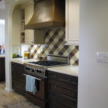white wall/baseboards