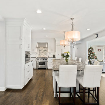 Classic Transitional White Kitchen