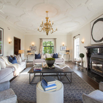 Transitional Living Room