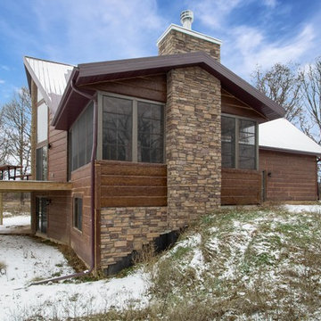 Concrete Log Siding Homes