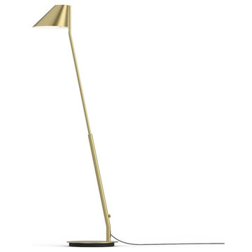 Sonneman Studio Exclusives Pitch 1-Light 43" Table Lamp, Brass, 3255-14