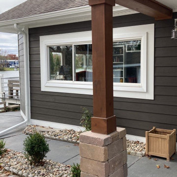 Exterior Home Renovation Using James Hardie Siding in White Lake, Michigan