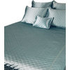 Quilted Coverlet, King, Ivory