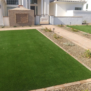 Scottsdale Front & Backyard Makeover.