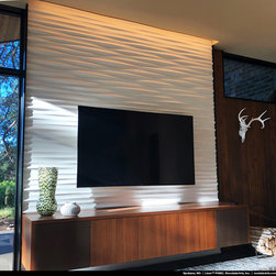 modularArts&reg; InterlockingRock&reg; Linen&trade; PANELS - Wall Panels