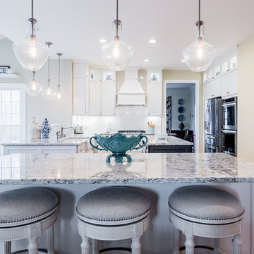 Trendy yet Traditional Kitchen Remodel