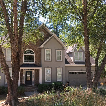 Lockert New Siding and New Portico