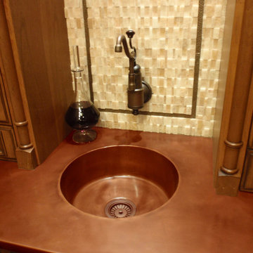 Copper Countertop - Brooks Custom