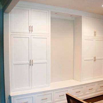 Custom built-ins and storage cabinetry
