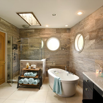 Earth Toned Bath