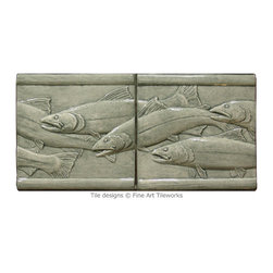 Fine Art Tileworks - Streamliners border - Tile
