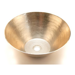 BATHROOM COPPER SINKS IN BRUSHED NICKEL - Bathroom Sinks