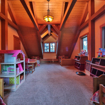 Big Chief Mountain Lodge a Natural Element® Timber Frame home