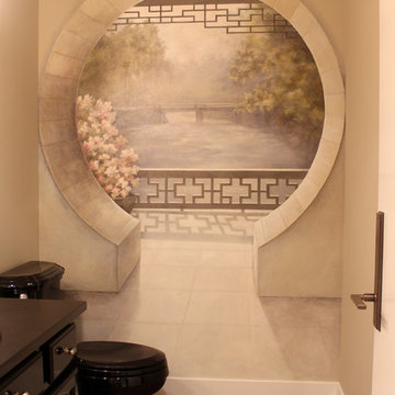 “Trompe l’oeil doorway”