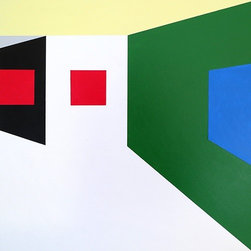 Scene 106 by Martha Hughes in Structured Spaces - Artwork