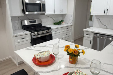 Minimalist kitchen photo in Sacramento