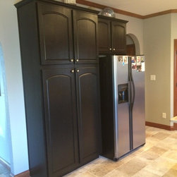 Black cabinet - Kitchen Drawer Organizers