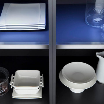 Luxury Dark Black Modern Kitchen By Darash Collection