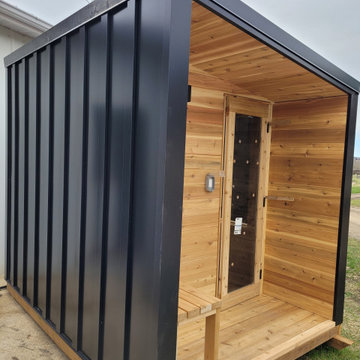 outdoor saunas