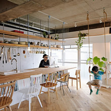 オープンで遊び心たっぷり！ 木をふんだんに使った、時ともに魅力を増す住まい