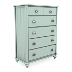 Cottage Five Drawer Wide Chest - Dressers