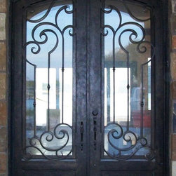Eyebrow Top Double Door - Front Doors