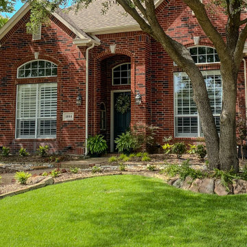 Front Yard Curb Appeal Reimagined | McKinney, TX