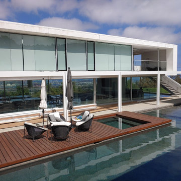 Connected Pergolas