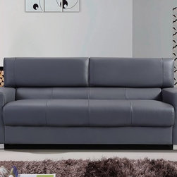 Soho Modern Leather Sofa by J&M Furniture - Sofas