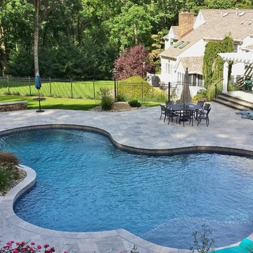 Pool and Pool House