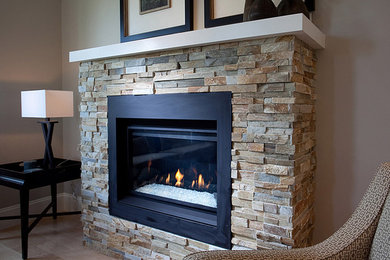 Inspiration for a living room remodel in Vancouver