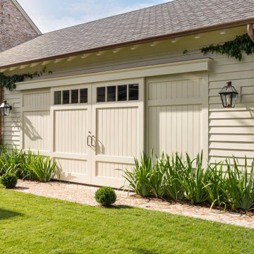 Longmont Exterior - Garage Barn Doors