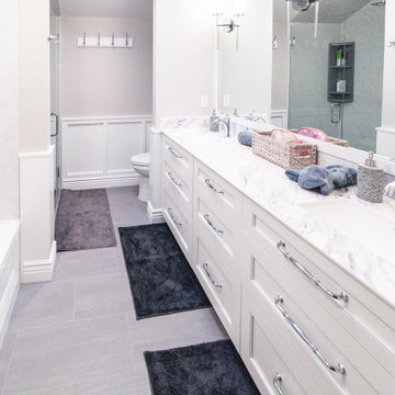 Master Bathroom Remodel with Wetwall and Thinscape in Fulton, Missouri