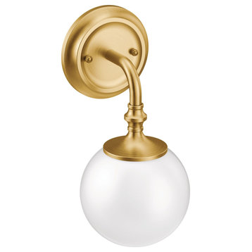 Moen YB0561 Colinet 13" Tall Bathroom Sconce - Brushed Gold