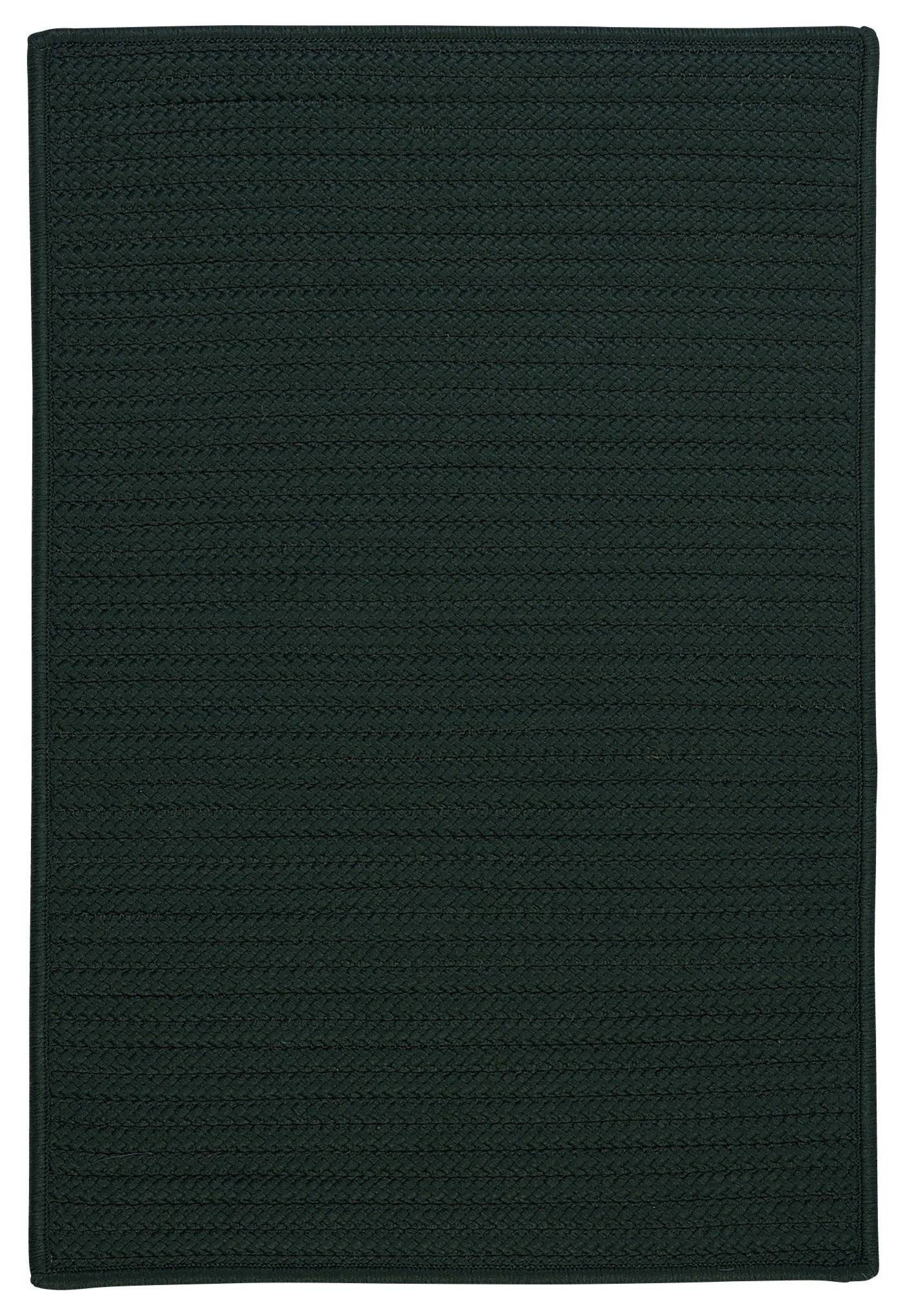 Colonial Mills Simply Home Solid H109 Dark Green Indoor/Outdoor Area ...