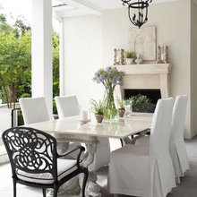Patio outside kitchen area