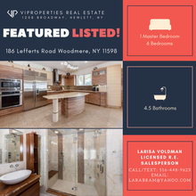 LARISA VOLDMAN, LICENSED REAL ESTATE SALESPERSON, Call/Text 516-448-962