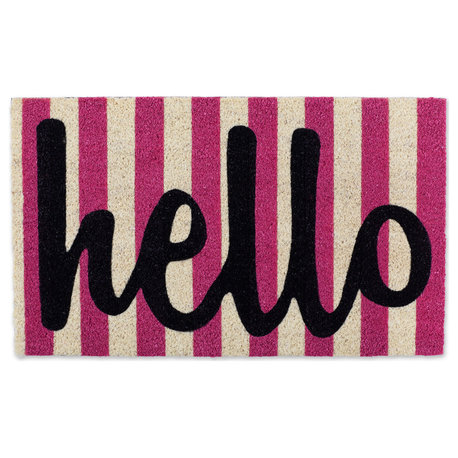 Hello Stripes Doormat