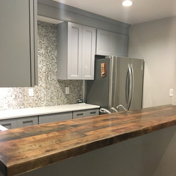 Solid Maple Bar Top Counter - Kitchen Countertops