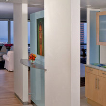 glass in drywall
