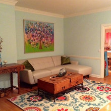 Brightening Up An Entryway With Color!