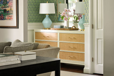 Inspiration for a timeless home office remodel in Denver