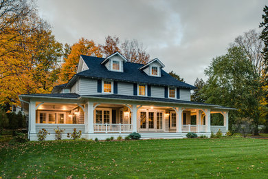 Example of a classic exterior home design in Other