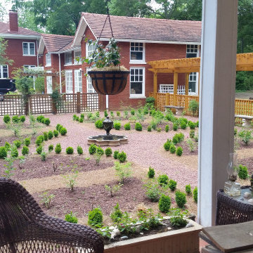 Boxwood Garden Porch